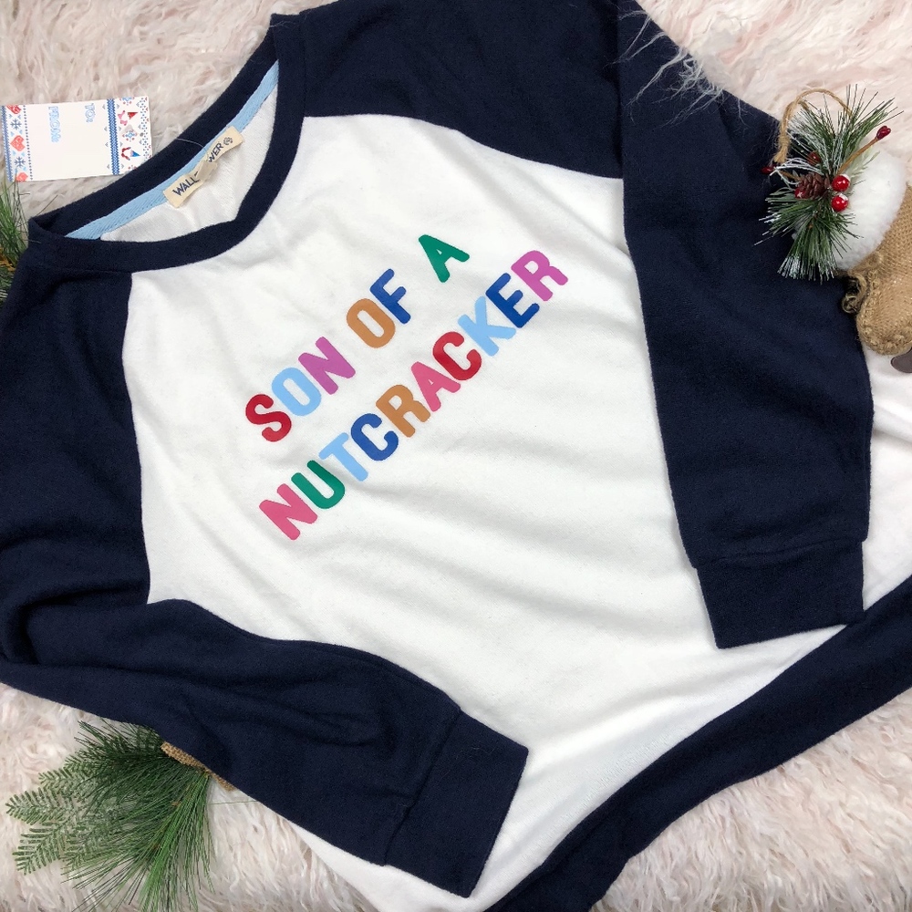 Holiday Son of a nutcracker sweatshirt - Picture 4 of 8
